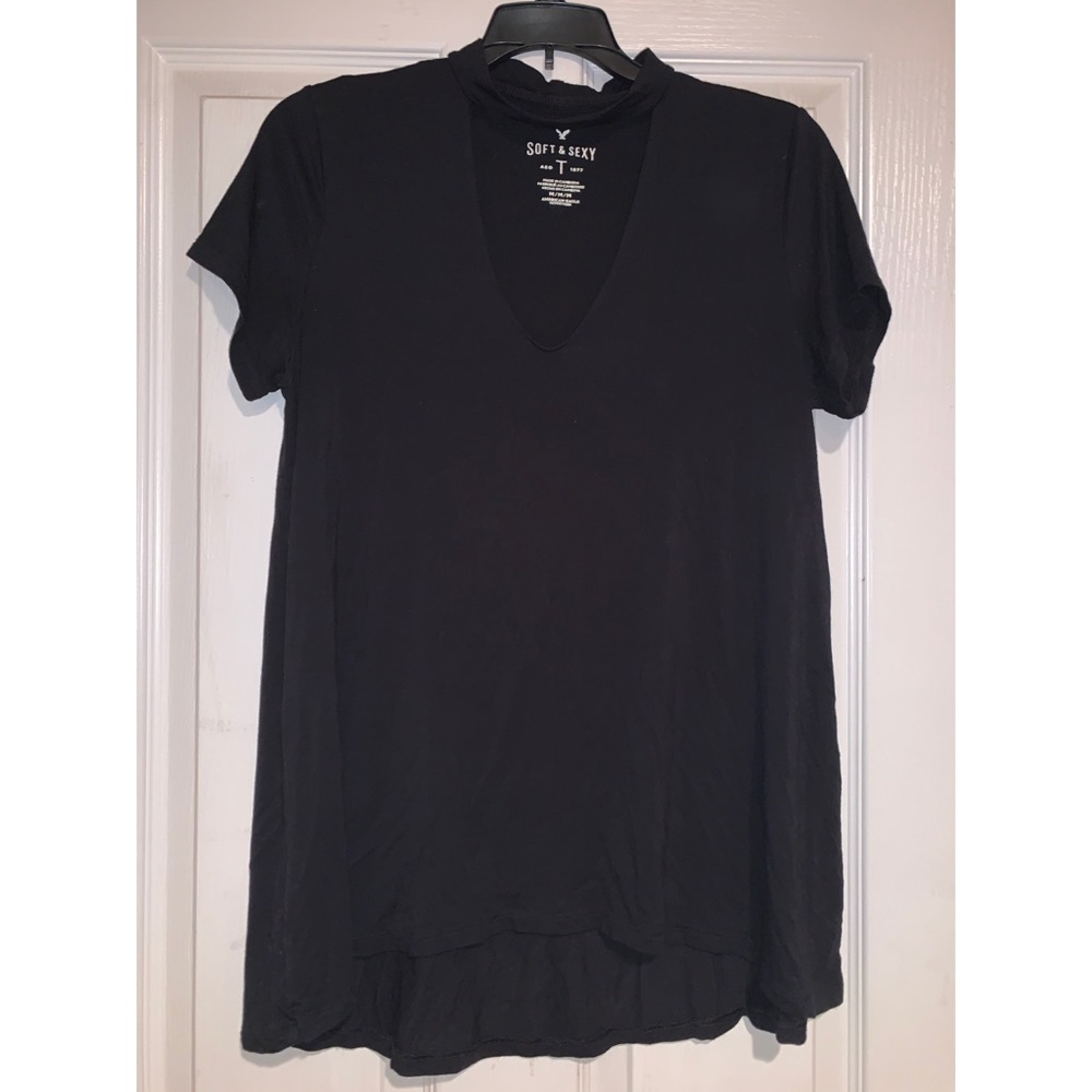 American Eagle Choker Tee